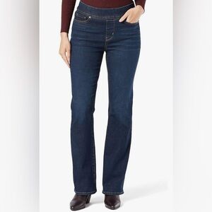 Signature gold by Levi Strauss totally shaping pull on bootcut - Dark Wash